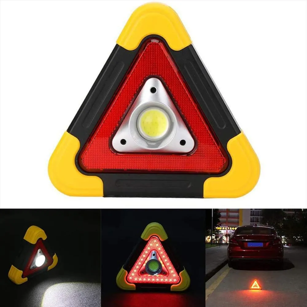 Luz de emergencia triangular